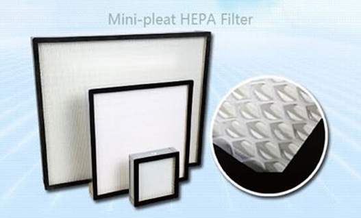 The difference between high efficiency filter with partition and high efficiency filter wit.